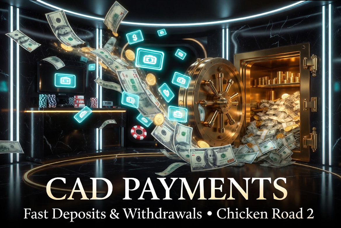Chicken Road 2 cashier with CAD payment options for Canadian players